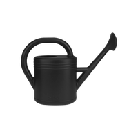 green basics watering can 10ltr living black